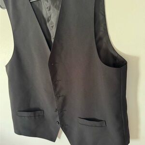 Elegant Black Men's Suit Vest